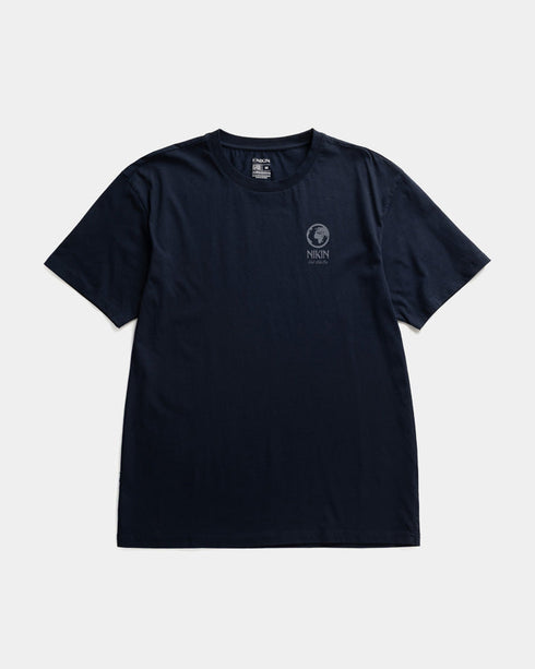 TreeShirt Pale Blue Dot Relaxed Dark Navy