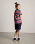 TreeShirt Striped Kids Dark Ink-Blush