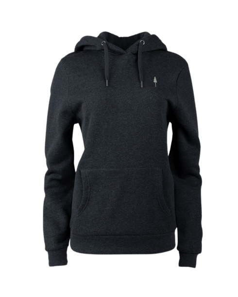 TreeHoodie Women Black Mel