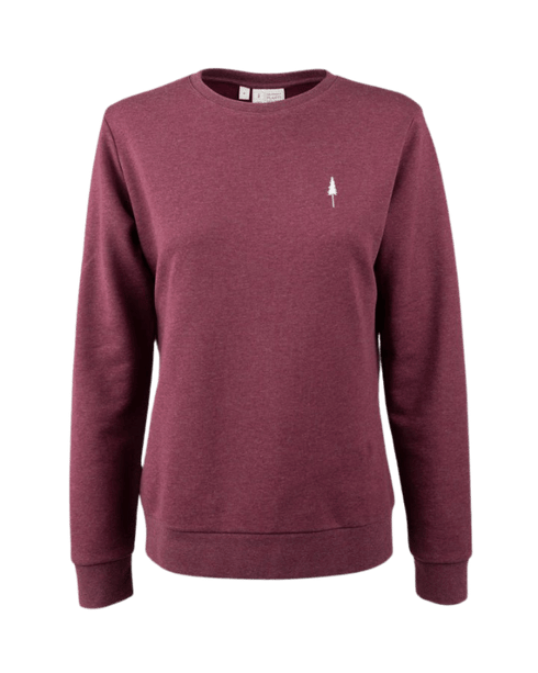TreeSweater Women Bordeaux Mel