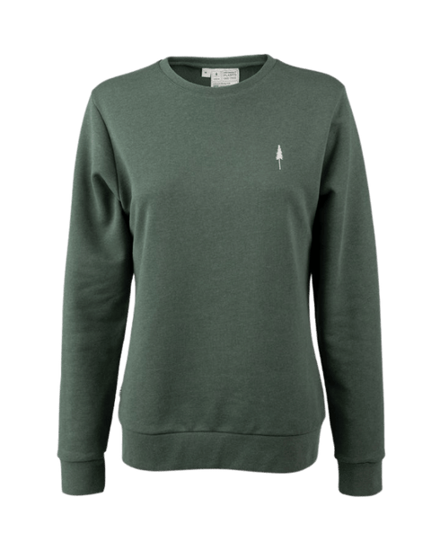 TreeSweater Women Olive Mel