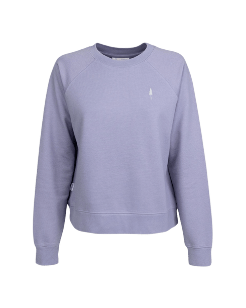 TreeSweater Raglan Women Lavender