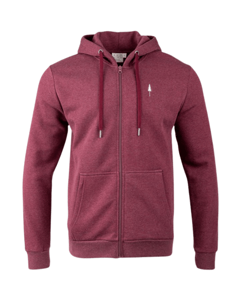 TreeHoodie Jacket Bordeaux Mel