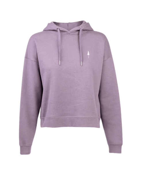 TreeHoodie Oversized Women Purple