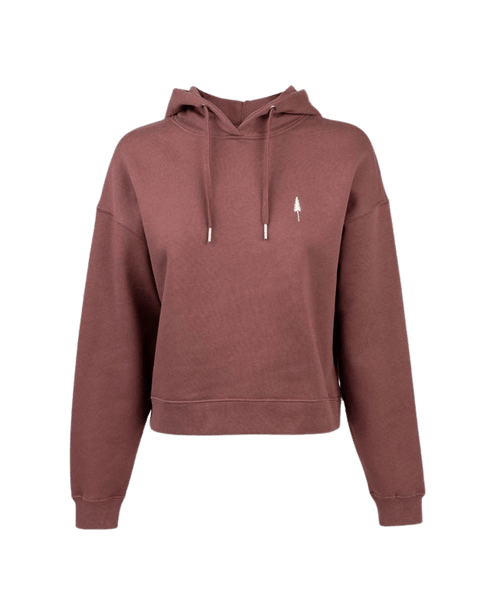TreeHoodie Oversized Women Dark Brown