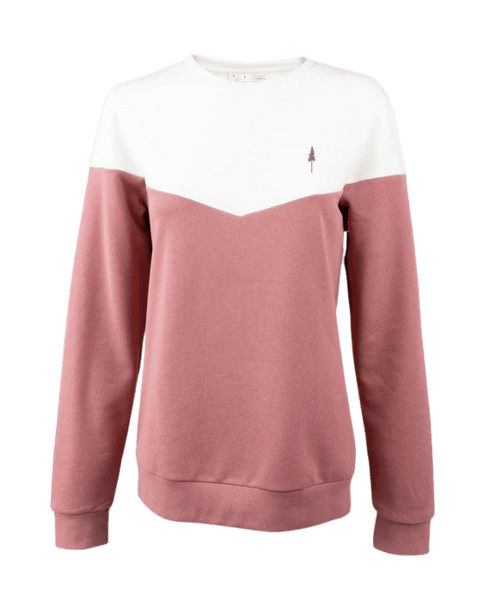 TreeSweater Bicolor Women Salmon Mel