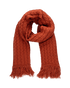 TreeScarf Knitted Rust