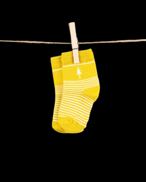 TreeSocks Kids Stripes Yellow