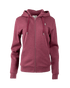 TreeHoodie Zip Women Bordeaux Mel