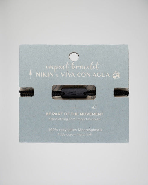 Impact Bracelet NIKIN x Viva con Agua Black