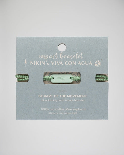 Impact Bracelet NIKIN x Viva con Agua Mint
