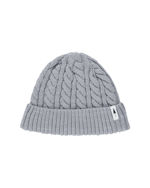 Treeanie Cable Knit Cool Grey