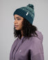 Treeanie Knitted Norwegian Pom Pom Turquoise-Petrol