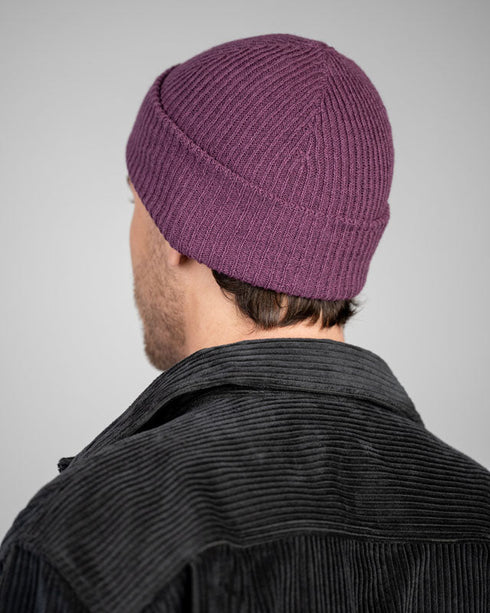 Treeanie Ribbed Patch Dusted grape
