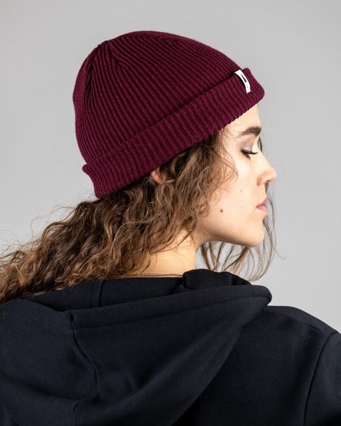 Treeanie Ribbed Shorty Bordeaux
