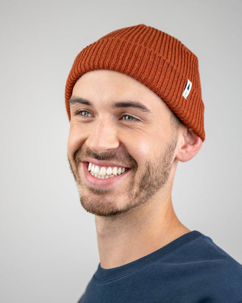 Treeanie Ribbed Shorty Rust