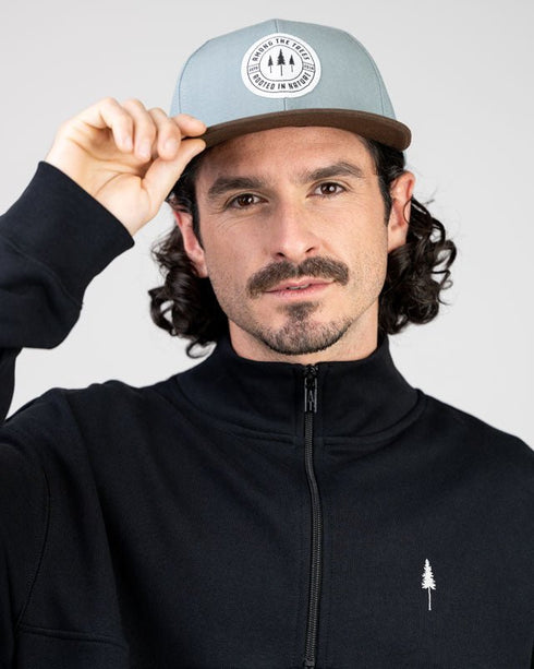 TreeCap 6Panel Rooted Elemental Blue