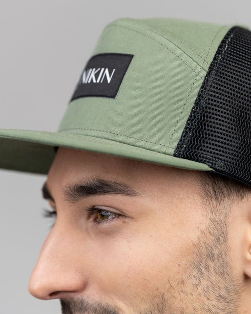 TreeCap 7Panel Trucker NIKIN Pickle