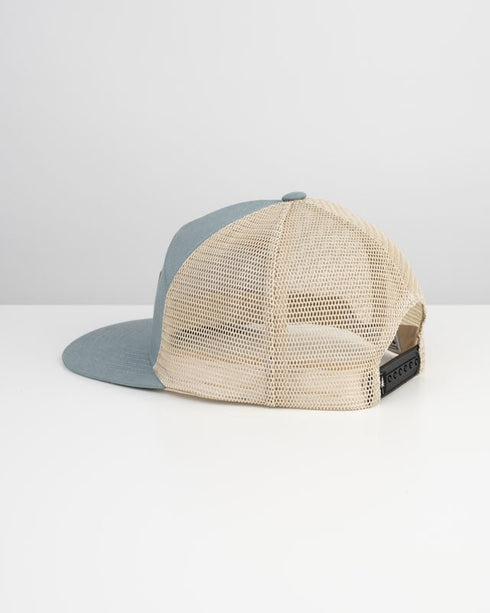 TreeCap 7Panel Trucker NIKIN Cork Elemental Blue