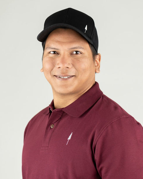 TreeCap Baseball Black