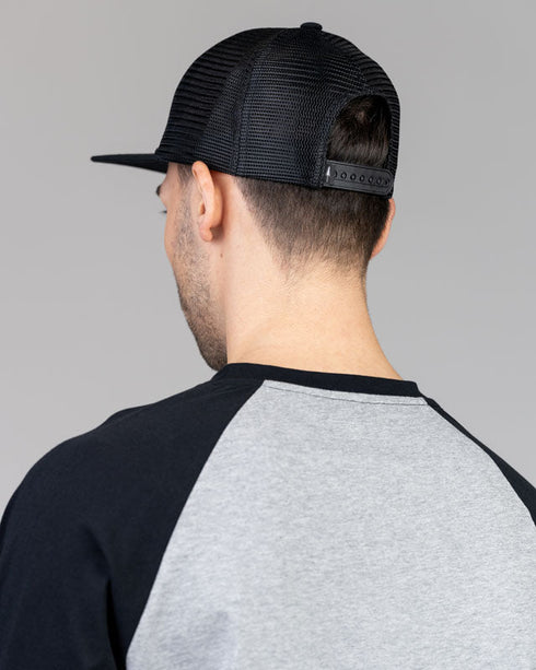 TreeCap Baseball Trucker Rooted Black