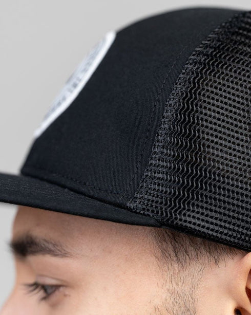 TreeCap Baseball Trucker Rooted Black
