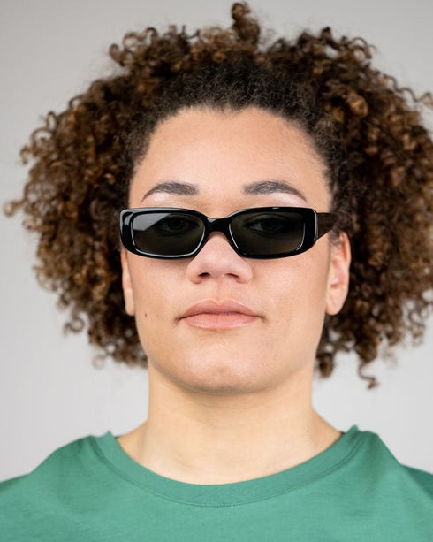 TreeGlasses Rectangle Black