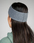 TreeHeadband Knitted Twist Steel Blue