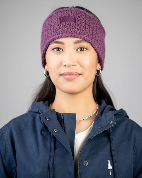 TreeHeadband Patch Women Dusted Grape