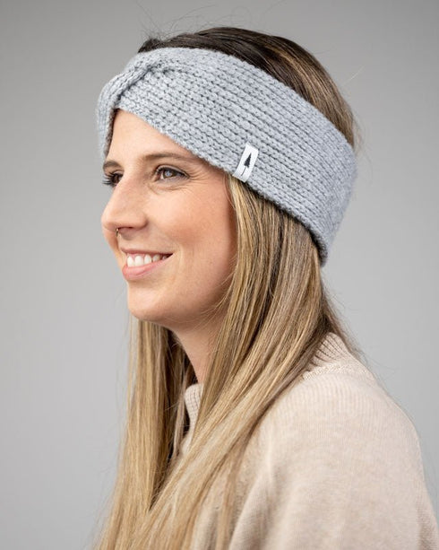 TreeHeadband Twist Cosy Cool Grey Mel