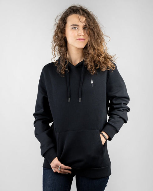 TreeHoodie Black