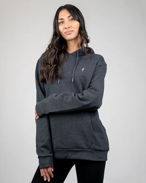 TreeHoodie Black Mel