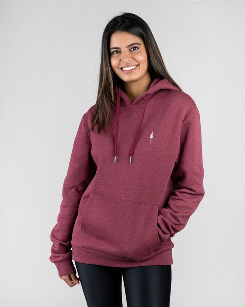 TreeHoodie Bordeaux Mel
