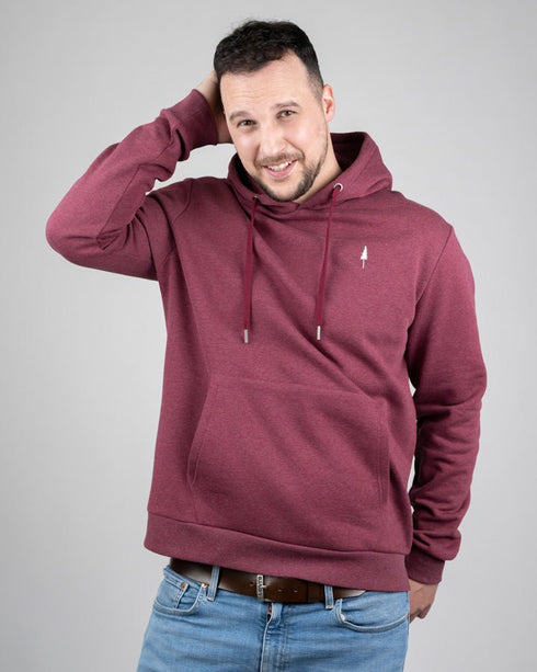 TreeHoodie Bordeaux Mel