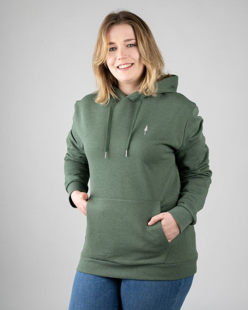 TreeHoodie Olive Mel
