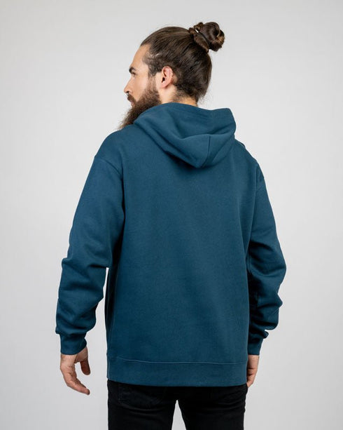 TreeHoodie Relaxed Petrol
