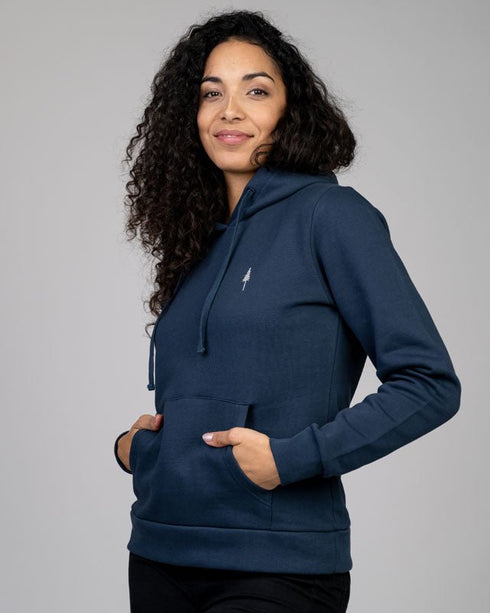 TreeHoodie Women Navy