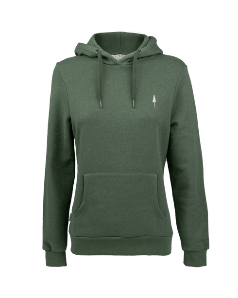 TreeHoodie Women Olive Mel