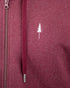 TreeHoodie Jacket Bordeaux Mel