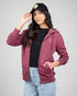 TreeHoodie Jacket Bordeaux Mel