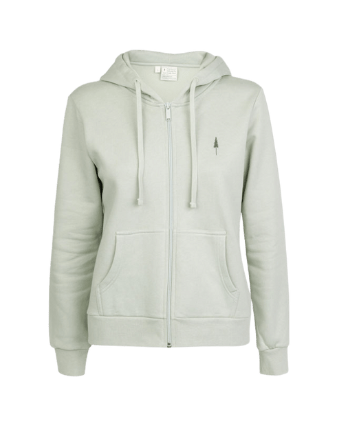 TreeHoodie Jacket Women Light Green