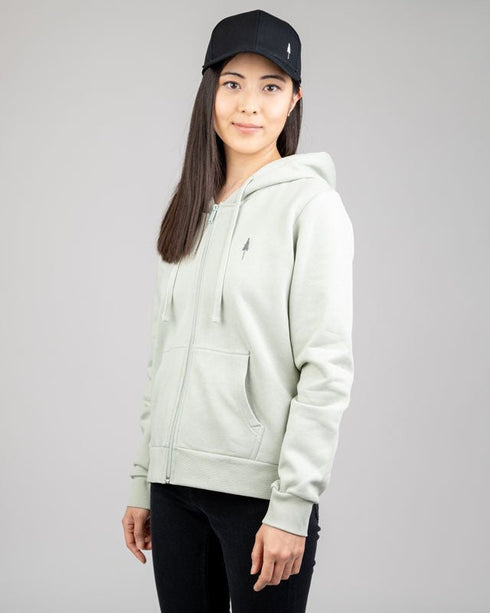 TreeHoodie Jacket Women Light Green