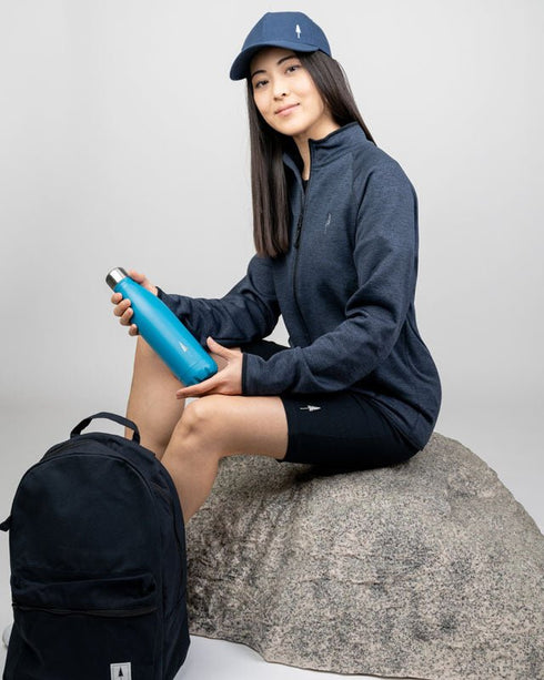 TreeJacket Fleece Outdoor Dark Navy Mel