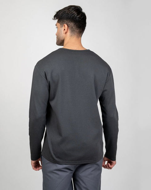 TreeJama Longsleeve Lounge Dark Anthracite