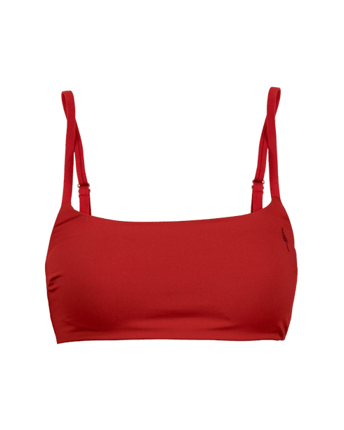 Treekini Bandeau Top Women Bloodstone Red