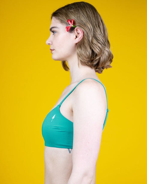 Treekini Bandeau Top Women Sea Green