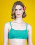 Treekini Bandeau Top Women Sea Green