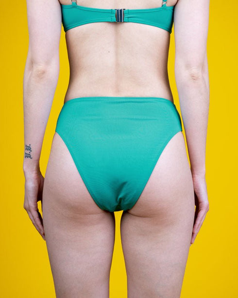 Treekini Bottom High Waist Women Sea Green