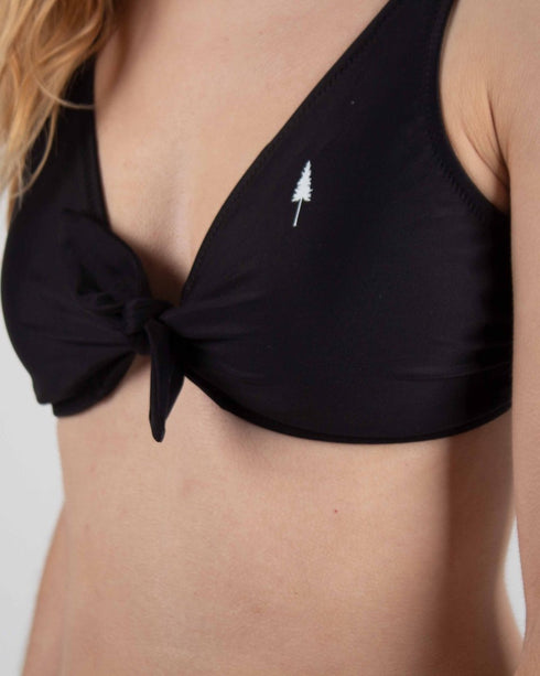 TreeKini Knot Top Black