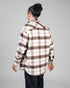 TreePlanter Overshirt Check Chalk-Walnut-Brick